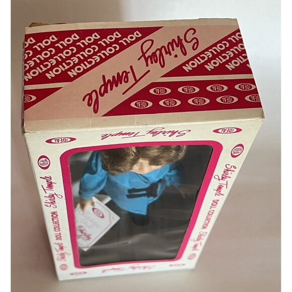Vintage SHIRLEY TEMPLE 8" DOLL 1982 Ideal Asian Outfit Blue Black Box Tag - Picture 11 of 13